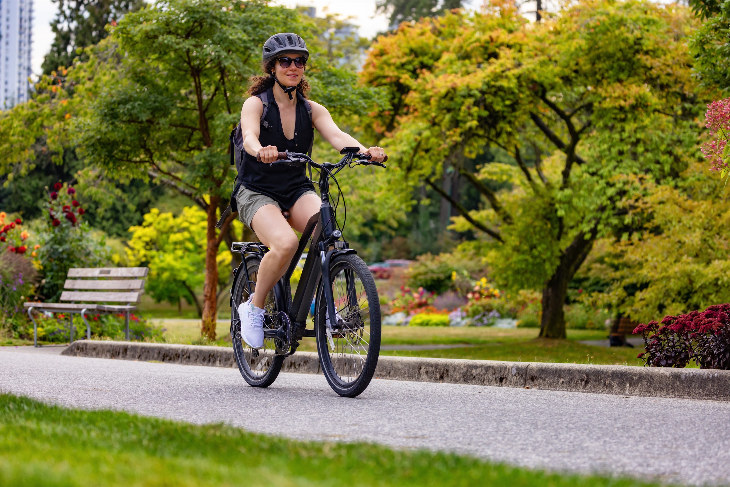 Vélo à assistance électrique en circulation